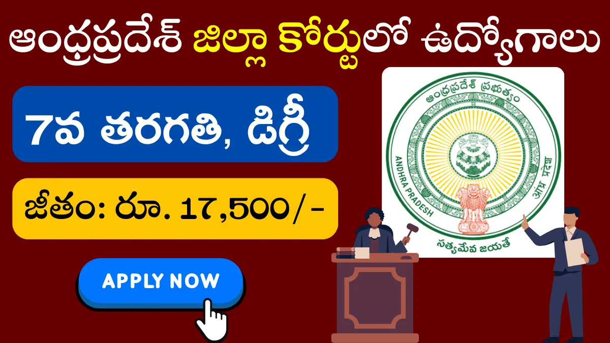 AP District Court Recruitment 2024