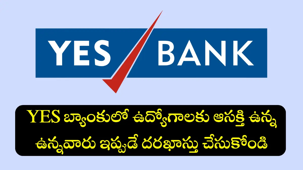 YES Bank Recruitment 2024